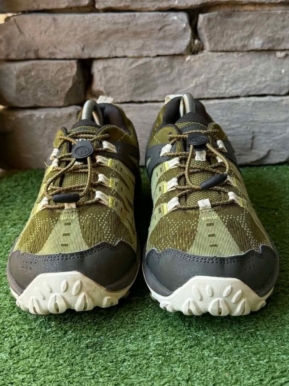 Merrell Accentor 3 Olive Moss Mens Hiking Sneakers - Picture 4 of 8